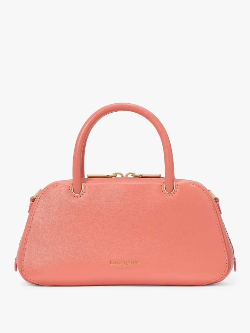 kate spade Coral Pink Leather Top-Handle Satchel